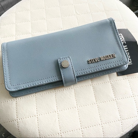 Steve Madden Handbags - Steve Madden | Light Blue Wallet